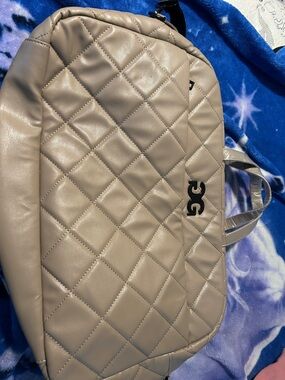 ⭐️GILDA PARIS Quilted Taupe Women’s Tote Bag⭐️ retail $229